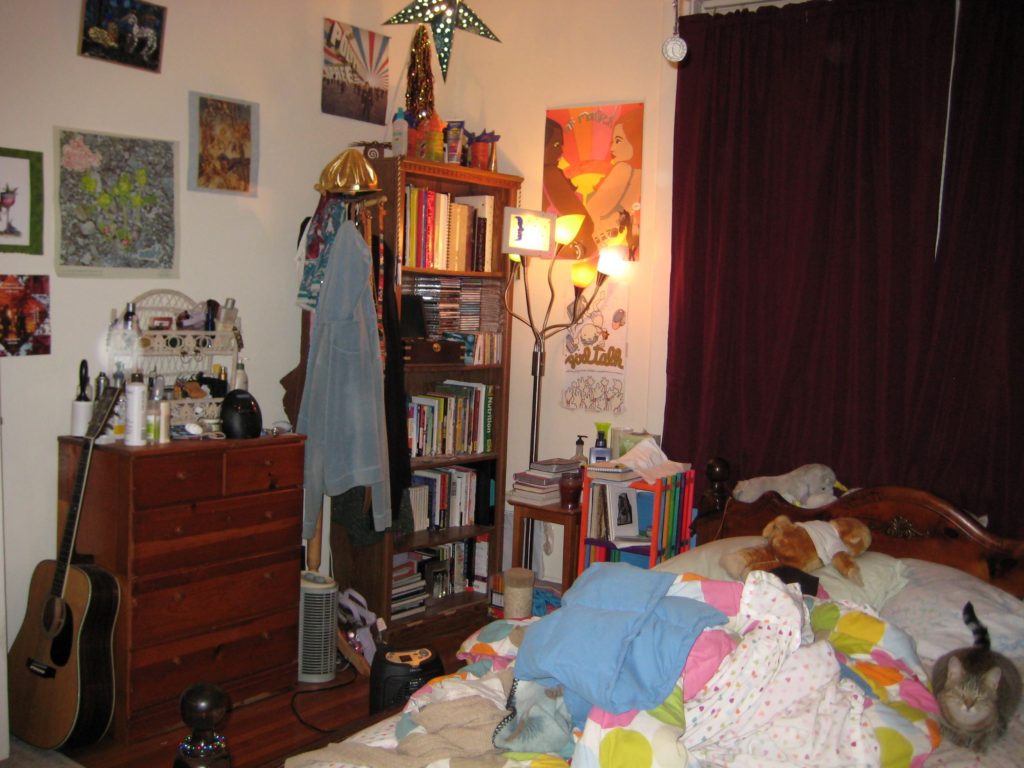 Your mess at age 22 may not continue to exist in its original form but the memory of who you were at that time in your journey remains