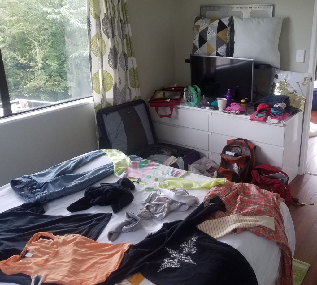 Travel clutter is acceptable