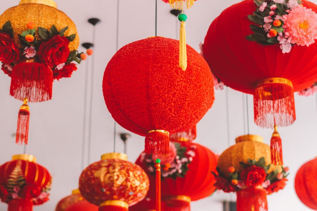 Red lanterns are a festive reminder of an exciting new lunar year
