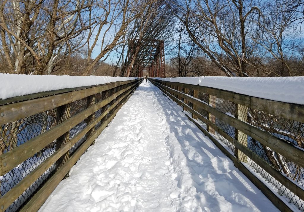 Crunch some snow and go on a winter walk