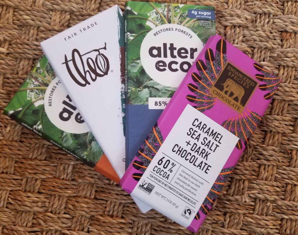 So many delicious chocolate options