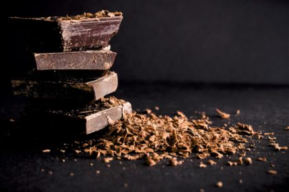 Chocolate is delicious, whether shaved or chunky