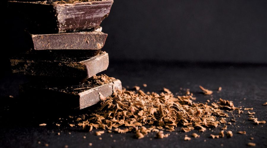 Chocolate is delicious, whether shaved or chunky