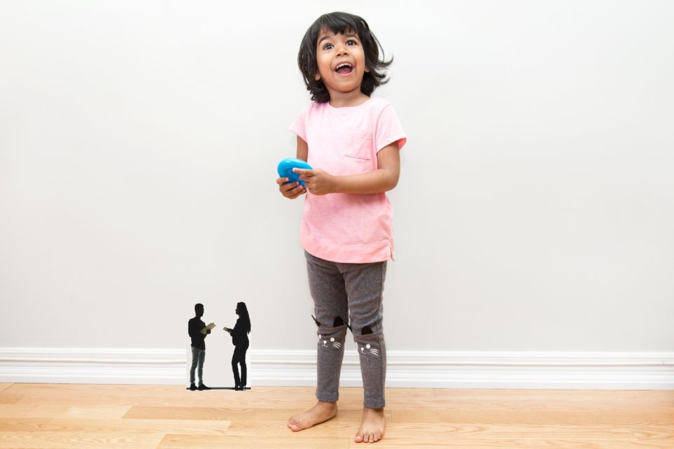 Giant walking talking toddlers among us