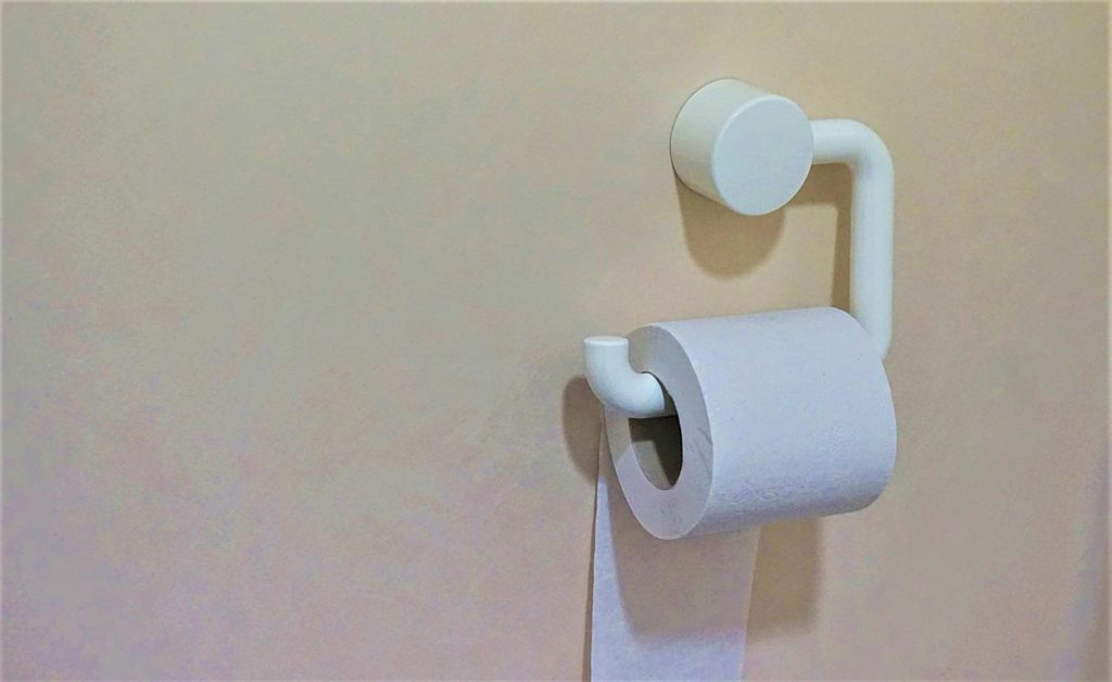 No charge for toilet paper