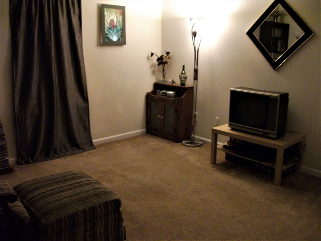 Stale energy of an unused room tends to repel us