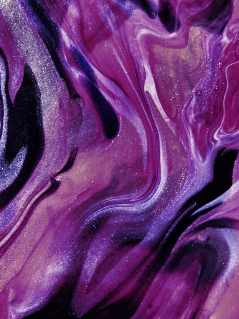 Purple swirls