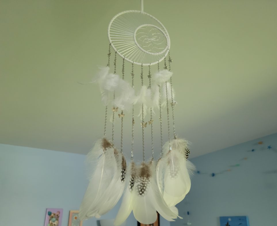 Dreamcatcher handmade by Spirit of the Wolf, Cherokee