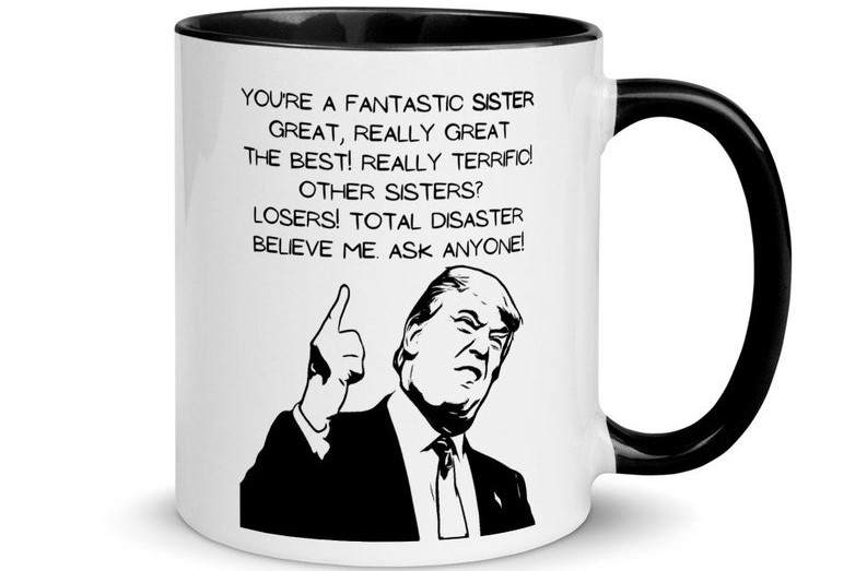 Funny sister mug