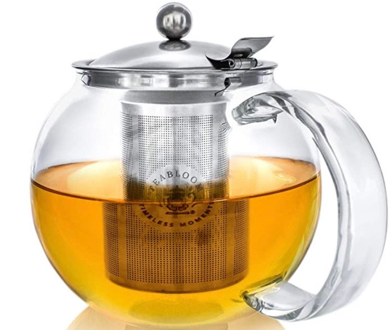 Glass teapot