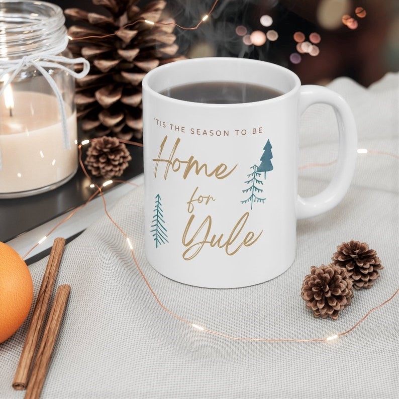 Home for Yule mug