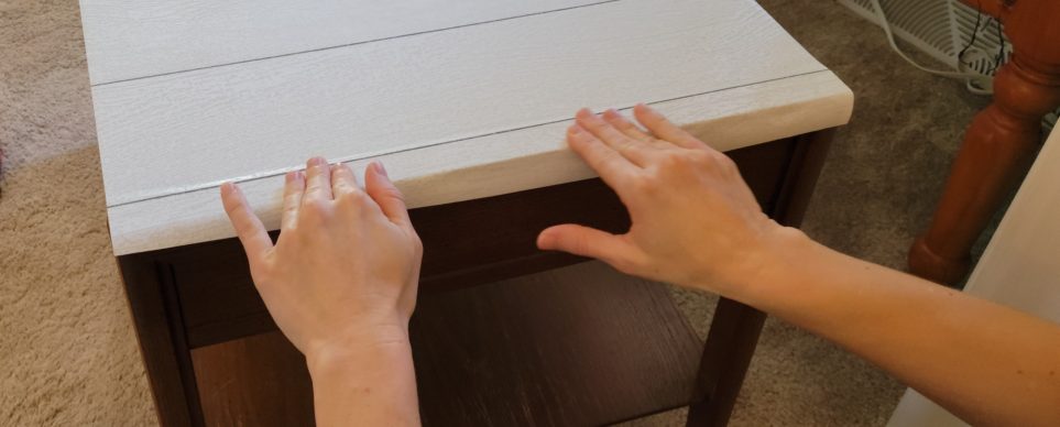 Smoothing over edge from center outwards