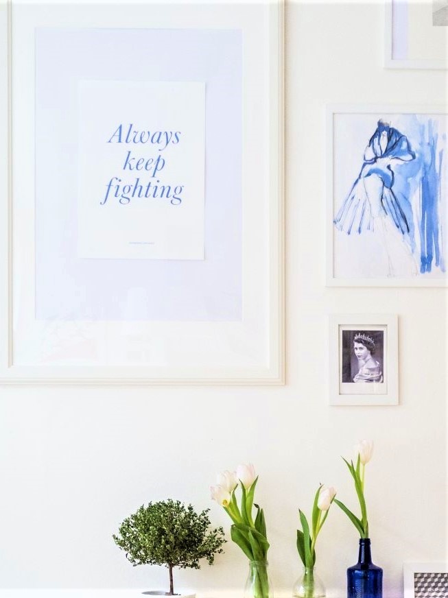 Affirmation - always keep fighting