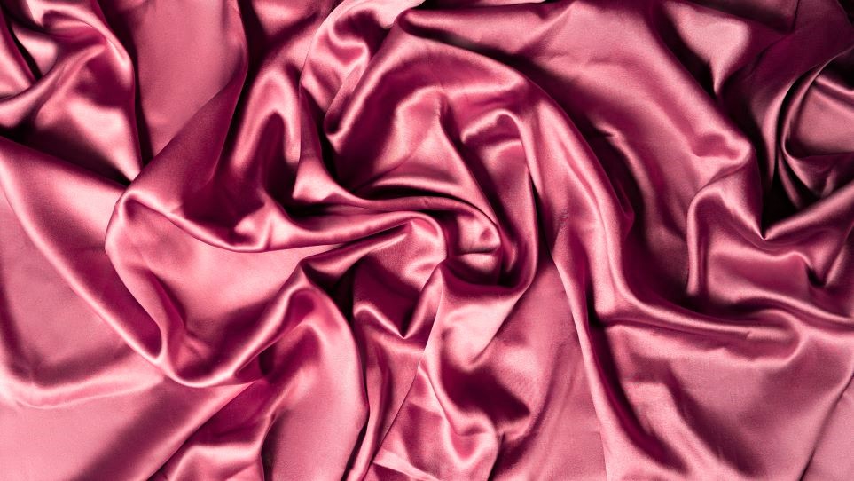 Lucious pink silk