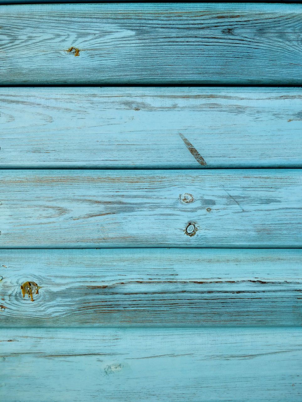 Distressed wood turquoise shiplap style