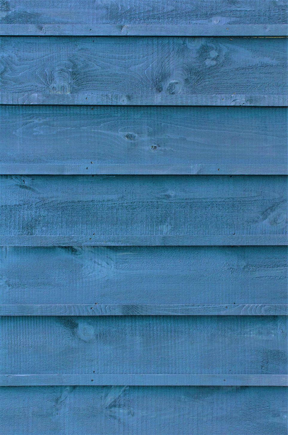 Shiplap style wood planks in blue