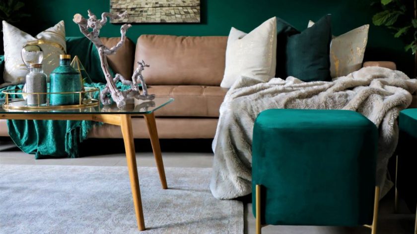 Emerald green aesthetic