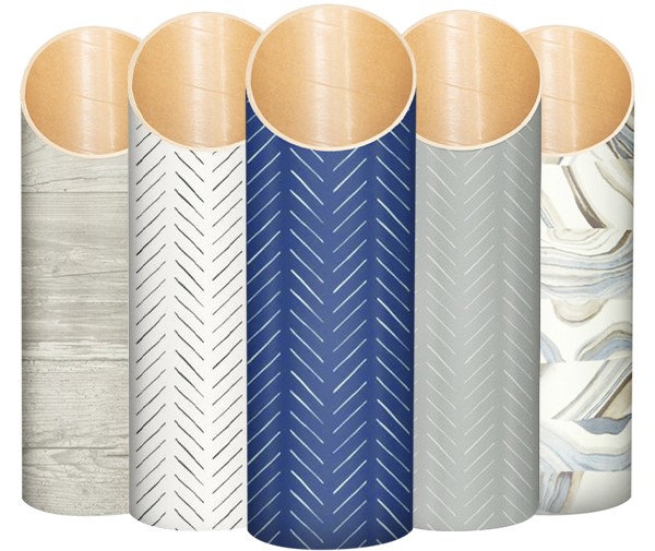 Decorative tube yoga mat stand is functional decor to store a piece of athletic equipment