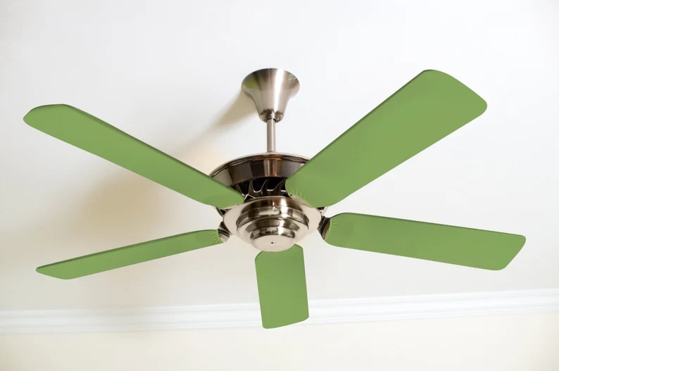Spandex ceiling fan blade covers